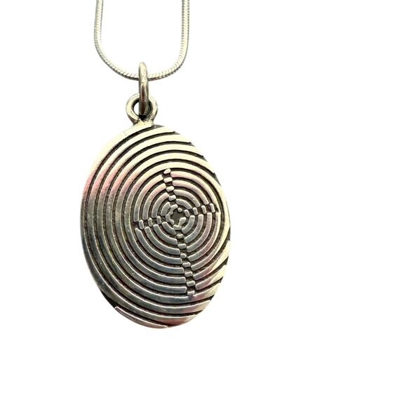 925 Sterling Silver Cross Pendant Necklace - Picture 1 of 7